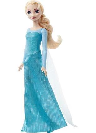 Mattel disney princess dolls, elsa. крижане серце ельза у сукні зі шлейфом6 фото