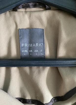 Тренч плащ primark размер м8 фото