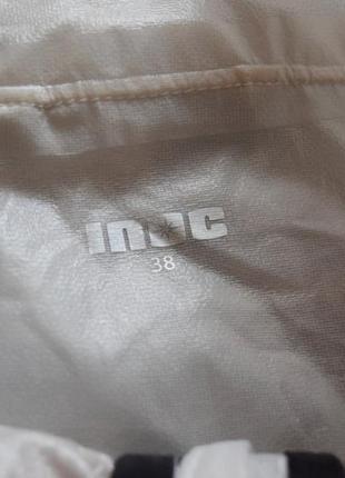 Прозрачный дождевик inoc с светоотражающими элементами спортивная куртка4 фото