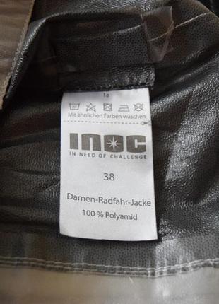 Прозорий дощовик inoc з світловідбиваючими елементами спортивна куртка7 фото