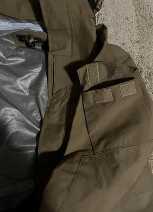 Тактична водовідштовхувальна куртка парка колір койот8 фото