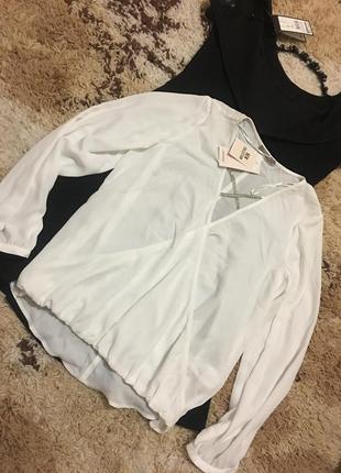 Очень красивая белоснежная блуза orsay new collection