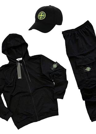 Костюм для хлопчиків stone island1 фото