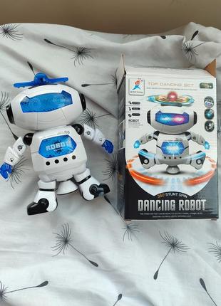 Игрушка робот танцующий, крутится, музыка