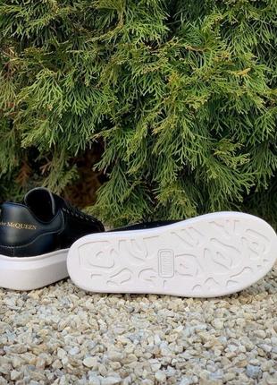 Alexander mcqueen oversized sneakers black white 🆕 жіночі кросівки маквин 🆕 білий/чорний4 фото