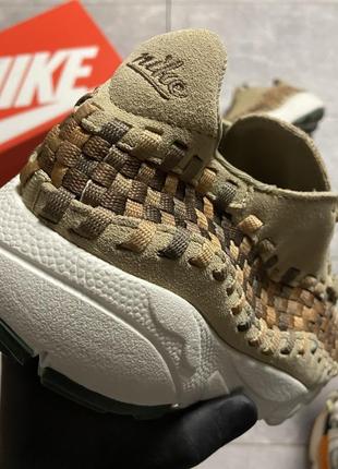 Nike footscape woven suede green 🆕 мужские кроссовки найк 🆕 зеленые6 фото