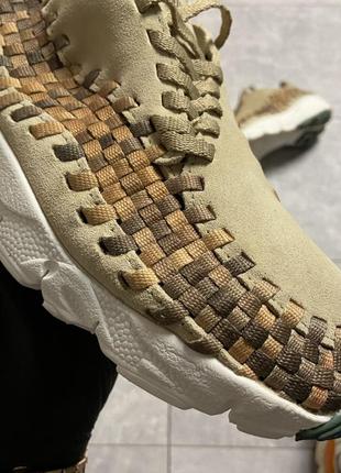 Nike footscape woven suede green 🆕 мужские кроссовки найк 🆕 зеленые7 фото