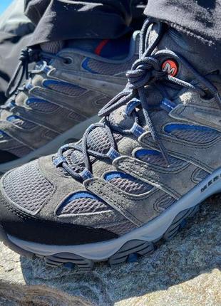 Трекові кросівки merrell moab 3 gore-tex walking shoes - ss241 фото