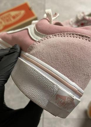 Vans old skool pink art rose  🆕 женские кеды ванс 🆕 розовые4 фото