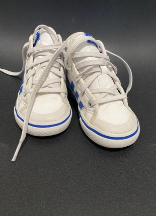 Оригинальные кожаные кроссовки adidas3 фото