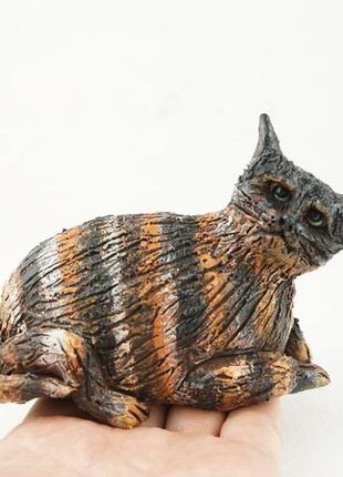 Кот авторская фигурка в виде кота figurine cat1 фото