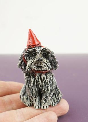 Статуэтка собака пёс керамика dog figurine2 фото