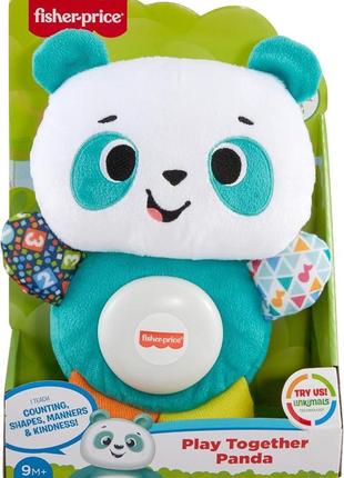 Інтерактивна панда фішер прайс fisher-price linkimals play together panda