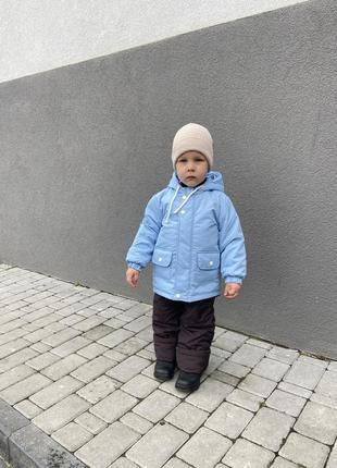Детская деми куртка, р80-1164 фото