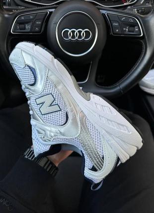 New balance 530 silver navy white premium2 фото