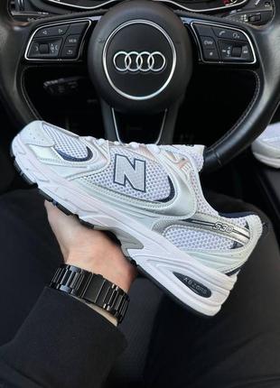 New balance 530 silver navy white premium