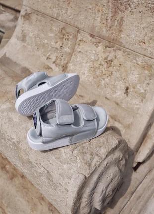 Adidas sandal adilette 3.0 gray  🆕 женские босоножки адидас 🆕 белый/серый9 фото