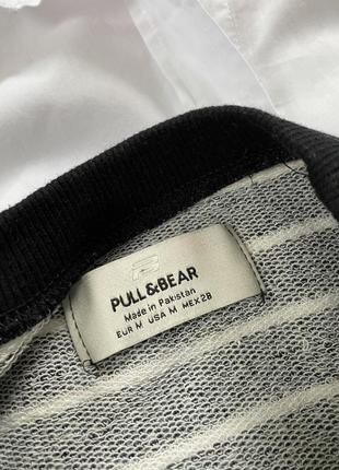 Стильный укороченный полосатый свитшот ,pull&bear ,p.s-l4 фото