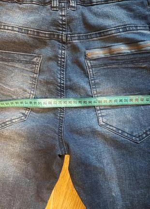 Утепленные джинсы джогеры на мальчика7 фото
