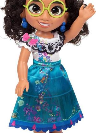Disney encanto mirabel 35см шарнірна модна лялька з окулярами та взуттям