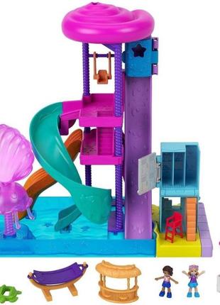 Аквапарк polly pocket water park, ігровий набір поллі покет