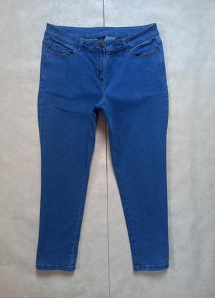 Брендові джинси скінні з високою талією m&co, 16 розмір.1 фото