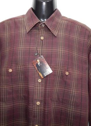 Чоловіча тепла сорочка з довгим рукавом khaki's р.54-56 110rtx (тільки в зазначеному розмірі, 1 шт.)2 фото