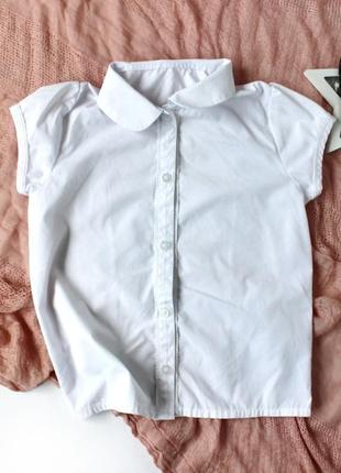 Блузка, рубашка школьная george 7-8 лет1 фото