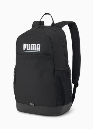 Рюкзак спортивный puma plus backpack 079615 01 (черный, мягкие ремни, объем 23 литра, бренд пума)1 фото