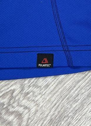 The north face polartec кофта long sleeve xl размер синяя оригинал2 фото