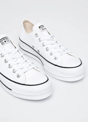 Шкіряні кеди converse