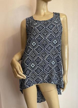 Длинная блузка с ажурной спинкой/44/brend janina