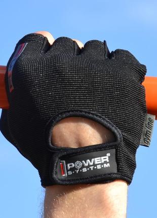 Рукавички для фітнесу power system ps-2250 pro grip black m10 фото