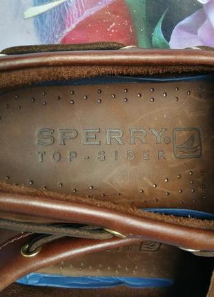 Мужские топсайдеры мокасины sperry8 фото