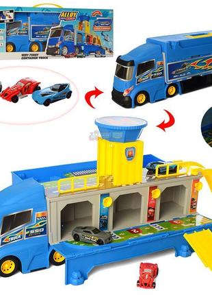 Грузовик-паркинг гонка, 3 машинки, hw-118