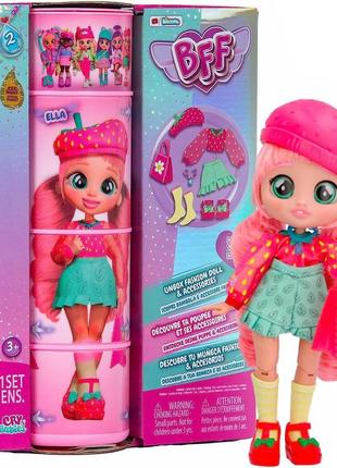 Модна лялька плакса cry babies bff ella з 9 сюрпризами