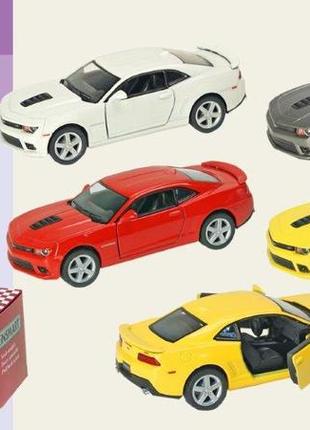 Машина металлическая "chevrolet camaro", kt5383w
