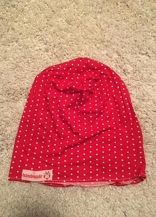 Легкая хлопковая шапочка.