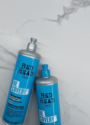 Шампунь та кондиціонер для сухого та пошкодженого волосся tigi bed head urban antidotes recovery 600 мл