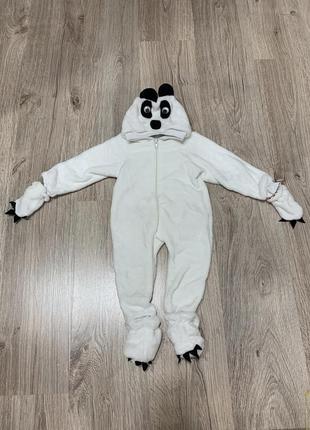 Человечек с капюшоном праздничный на мальчика или на девочку до 1 года