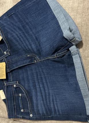 Джинсовые шорты levi’s mid length women's shorts, 30 размер оригинал4 фото