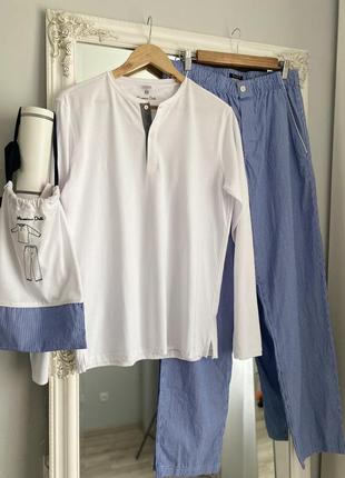 Чоловіча піжама massimo dutti, піжама массімо дутті,