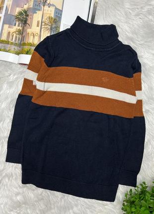Детский свитер синий свитер кофта гольф свитер синий river island р.110-1163 фото