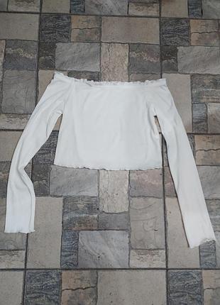 Кофта (открытые плечи) топ
