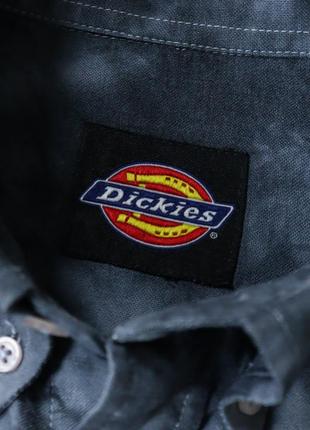 Эксклюзивная кастомная тайдай рубашка dickies с карманом. american vintage workwear carhartt skate oversize tiedye wip stussy гавайская5 фото