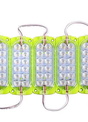 Лента модуль 2835 green (12 led 12v) 51365 (ag-mz-2835-12-12 g)