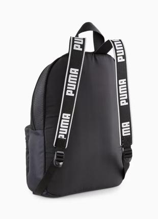 Рюкзак спортивный puma core base backpack 079852 01 (черный, мягкие ремни, объем 12 литров, бренд пума)2 фото