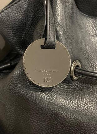 Кожаная сумка lancel paris5 фото