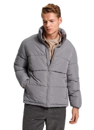 Демісезонна куртка "puff" сіра. розмір 44.