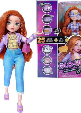 Модна лялька роуз far out toys glo-up girls rose redhead із 25 сюрпризами